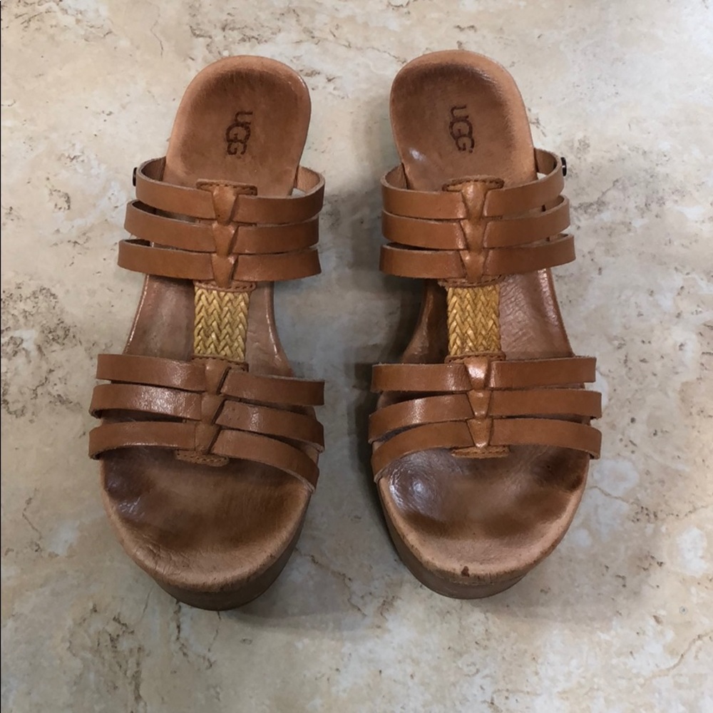 UGG wedge sandals